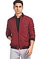 Flying Machine High Neck Solid Jacket