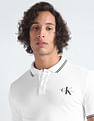 Calvin Klein Slim Fit Tipped Collar Polo Shirt