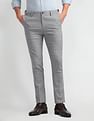 Arrow Newyork Tartan Check Autoflex Trousers