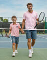 U.S. Polo Assn. Kids Cotton Pique Solid Polo Shirt