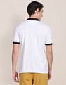U.S. Polo Assn. Contrast Collar Mascot Polo Shirt