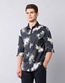 U.S. Polo Assn. Denim Co. Abstract Printed Pure Cotton Shirt