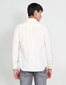 Flying Machine Vertical Stripe Slim Fit Shirt