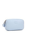 Tommy Hilfiger Solid Blue Pu Sling Bag
