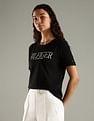 Tommy Hilfiger Logo Regular Fit Cotton T-Shirt