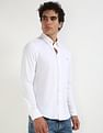 Tommy Hilfiger White Men's Shirt for Crisp Look