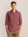 U.S. Polo Assn. Denim Co. Grid Tattersall Checked Twill Shirt
