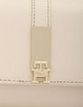 Tommy Hilfiger Solid Beige Pu Sling Bag