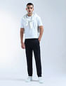 Flying Machine Mid Rise Slash Slim Tapered Fit Trouser