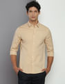 Calvin Klein Stretch Poplin Slim Shirt