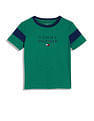 Tommy Hilfiger Kids Boys Logo Regular-Fit Cotton T-Shirt
