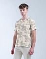 Flying Machine Floral Printed Color Of Home Shirt