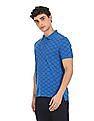 U.S. Polo Assn. Denim Co. Brand Print Cotton Pique Polo Shirt
