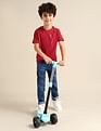 U.S. Polo Assn. Kids Boys Pure Cotton Regular T-shirt