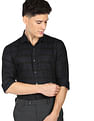 Arrow Manhattan Slim Fit Horizontal Stripe Shirt