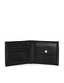 Calvin Klein Solid Leather Monogram Wallet