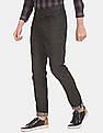 Calvin Klein Men Black Slim Tapered Fit Premium Italian Stretch Selvedge Jeans