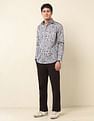 U.S. Polo Assn. Floral Printed Tailored Fit Shirt