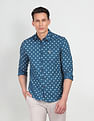 U.S. Polo Assn. Denim Co. Cotton Printed Casual Shirt