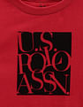 U.S. Polo Assn. Kids Boys Cotton Brand Print T-Shirt