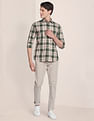 U.S. Polo Assn. Plaid Check Twill Casual Shirt