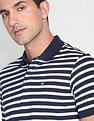 Arrow Sports Striped Polo Shirt