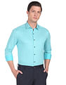 Arrow Manhattan Slim Fit Printed Cotton Shirt
