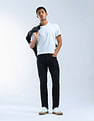 Flying Machine Mid Rise Freddie Slim Straight Fit Jeans