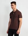U.S. Polo Assn. Denim Co. Brand Print Pique Polo Shirt