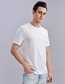 Tommy Hilfiger Solid Regular-Fit Polyester T-Shirts