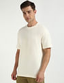 Calvin Klein Jeans Solid Relaxed-Fit Cotton T Shirt