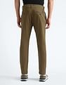 Flying Machine Slash Slim Tapered Fit Solid Chinos