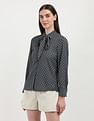 Tommy Hilfiger Regular Fit Geometric Printed Shirt