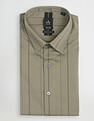 Arrow Newyork Manhattan Slim Fit Vertical Striped Shirt