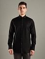 Tommy Hilfiger Solid Slim-Fit Cotton Shirt