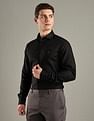 Tommy Hilfiger Solid Slim-Fit Cotton Shirt