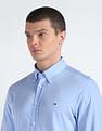 Tommy Hilfiger Cotton Solid Jersey Knit Shirt