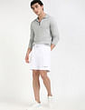Tommy Hilfiger Regular Solid Mid Rise Shorts