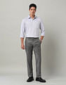 Arrow Liberty Classic Fit Vertical Striped Shirt