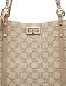 U.S. Polo Assn. Kylie Monogram Tote Bag