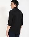 Tommy Hilfiger Solid Slim-Fit Satin Woven Shirt