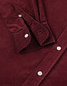 Tommy Hilfiger Solid Corduroy Regular Fit  Shirt