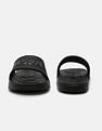 U.S. Polo Assn. Men Brand Embossed Deja Blk Slippers
