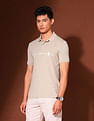U.S. Polo Assn. Denim Co. Brand Printed Work And Wander Polo Shirt