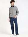 Tommy Hilfiger Solid Regular-Fit Cotton Sweater