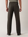 Arrow Sport Solid Dobby Autopress Flx Trousers