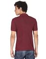 Flying Machine Cotton Solid Polo Shirt