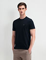 Arrow Sport Round Neck Solid T-Shirt