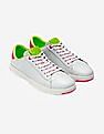 Cole Haan Women Optic White And Pink Glow GrandPrø Tennis Sneakers