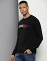 Tommy Hilfiger Embroidered Flag Sweater